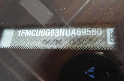 2022 Ford Escape Se from USA, damaged, VIN 1FMCU0G63NUA69580